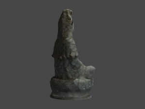Guanyin 1 C4D added 3D Model