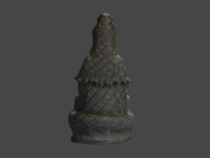 Guanyin 1 C4D added Model 3D
