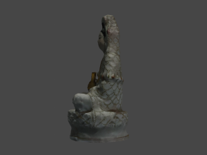 Guanyin 1 C4D added Model 3D