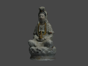 Guanyin 1 C4D added Model 3D