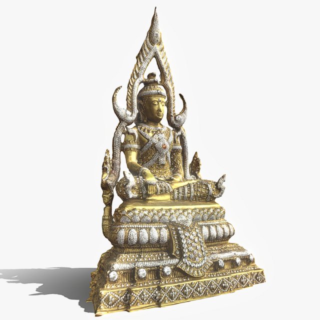 3D Buddha C4D added Model 3D .c4d .max .obj .3ds .fbx .stl .blend 