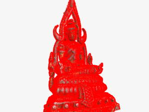 3D Buddha C4D added Model 3D