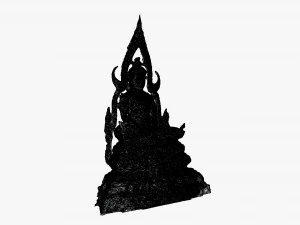 3D Buddha C4D added 3D Model