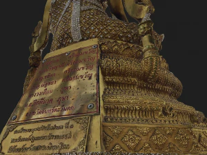 3D Buddha C4D added 3D Model