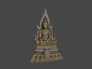 3D Buddha C4D added Model 3D