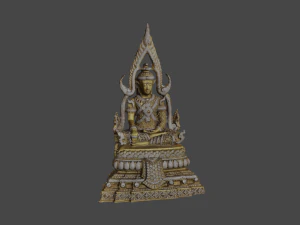 3D Buddha C4D added 3D Model