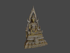 3D Buddha C4D added 3D Model