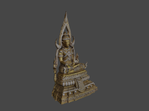 3D Buddha C4D added Model 3D