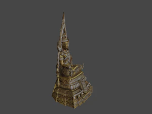3D Buddha C4D added 3D Model