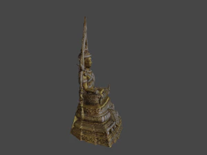 3D Buddha C4D added 3D Model