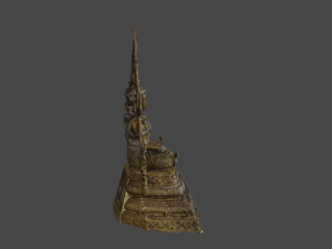 3D Buddha C4D added 3D Model