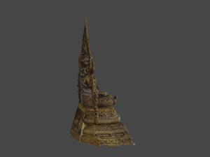 3D Buddha C4D added Model 3D