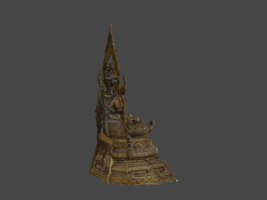 3D Buddha C4D added Model 3D