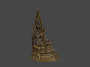 3D Buddha C4D added Model 3D
