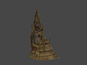 3D Buddha C4D added 3D Model
