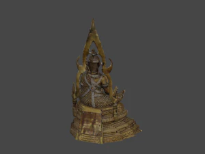 3D Buddha C4D added 3D Model