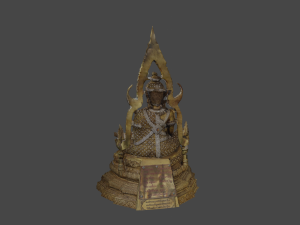 3D Buddha C4D added Model 3D