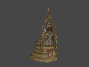 3D Buddha C4D added Model 3D