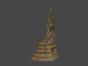 3D Buddha C4D added Model 3D
