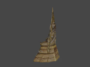 3D Buddha C4D added 3D Model