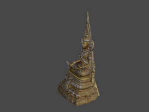3D Buddha C4D added Model 3D