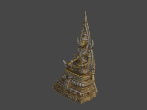3D Buddha C4D added Model 3D