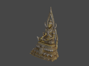 3D Buddha C4D added Model 3D