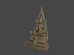 3D Buddha C4D added Model 3D