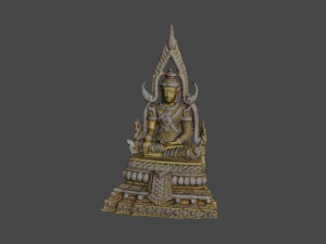 3D Buddha C4D added 3D Model