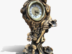 Aggiunto orologio vintage V3 C4D Modello 3D
