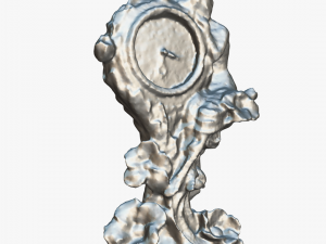Vintage clock V3 C4D added 3D 模型