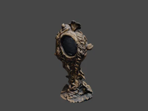 Vintage clock V3 C4D added 3D Model