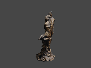 Vintage clock V3 C4D added 3D 模型