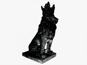 LION Statue C4D added 3D Model