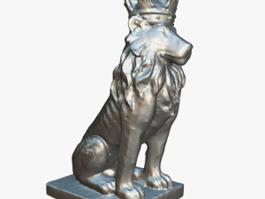 LION Statue C4D added 3D Model