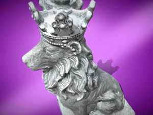LION Statue C4D added 3D Model