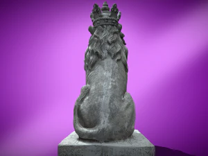 LION Statue C4D added 3D Model