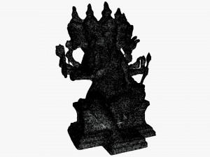 Ganesha 5 Heads C4D added 3D Model