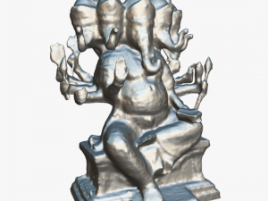 Ganesha 5 Heads C4D added 3D Model