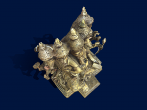 Ganesha 5 Heads C4D added 3D Model