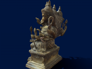 Ganesha 5 Heads C4D added 3D Model