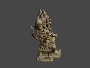 Ganesha 5 Heads C4D added 3D Model