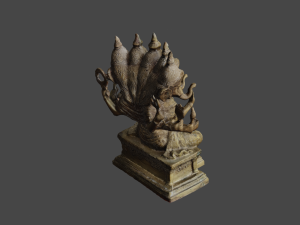 Ganesha 5 Heads C4D added 3D Model