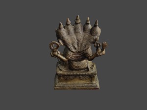 Ganesha 5 Heads C4D added 3D Model