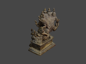 Ganesha 5 Heads C4D added 3D Model