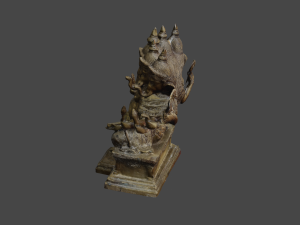 Ganesha 5 Heads C4D added 3D Model