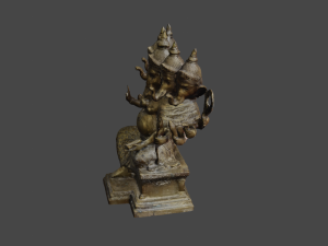 Ganesha 5 Heads C4D added 3D Model