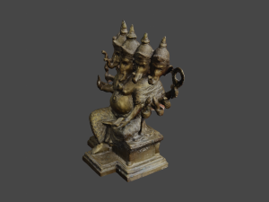 Ganesha 5 Heads C4D added 3D Model
