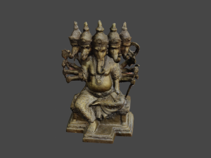 Ganesha 5 Heads C4D added 3D Model
