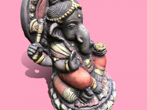 Genesha 16 C4D added Model 3D